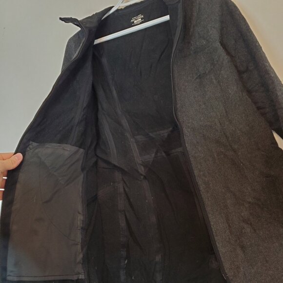 Arc'teryx Lanea Hooded Wool Midi Coat Gray Size S - Picture 4 of 7